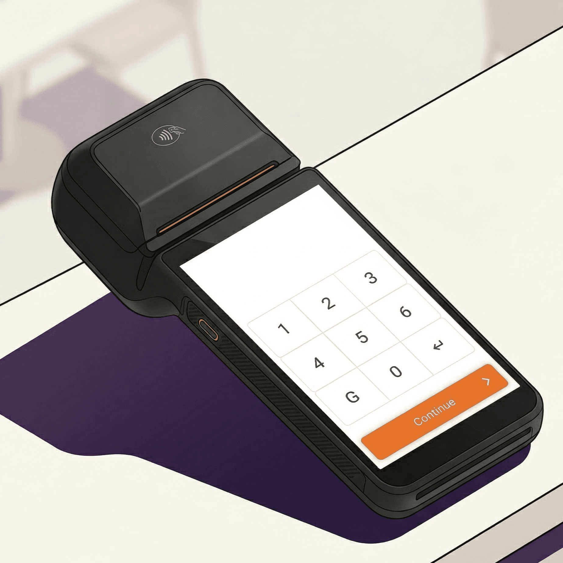 Terminal Comandera P5 de SoftRestaurant Cloud